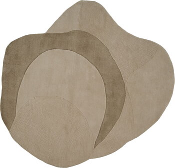 Optical Web Camel Rund 205x220cm