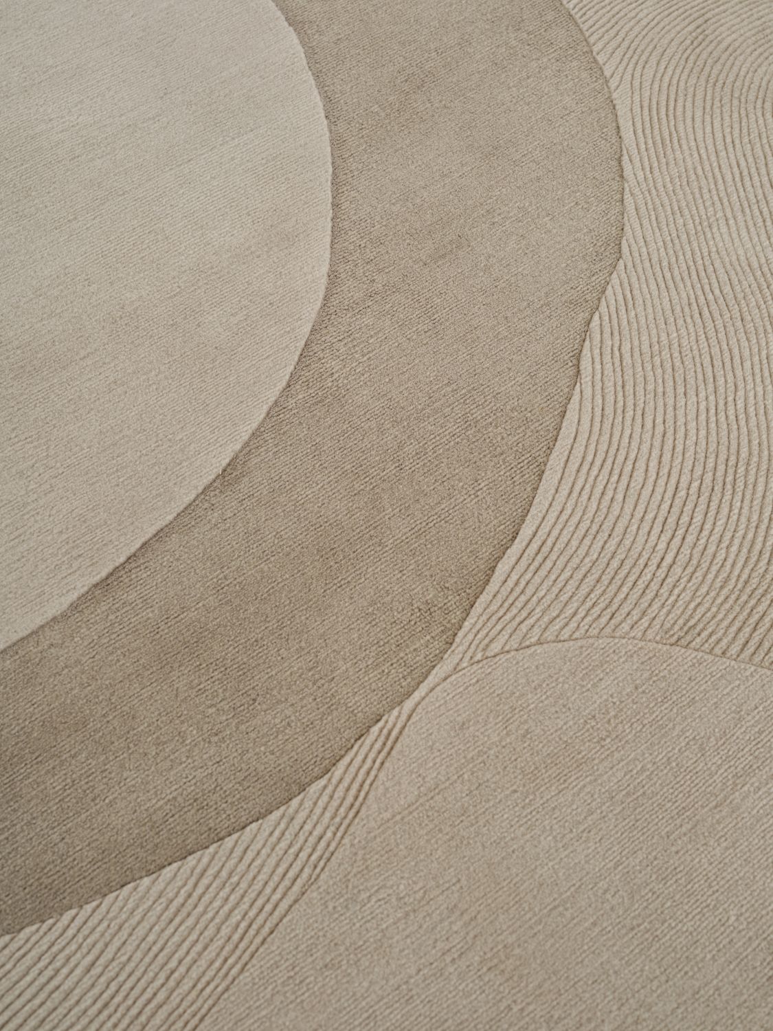 Optical Web Camel Rund 205x220cm - 4