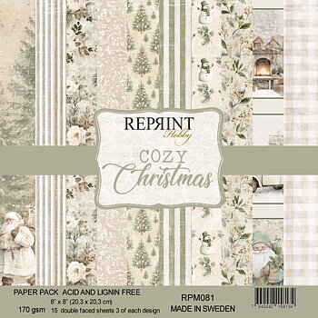 Paperpack Reprint - Cozy Christmas Collection -  8x8
