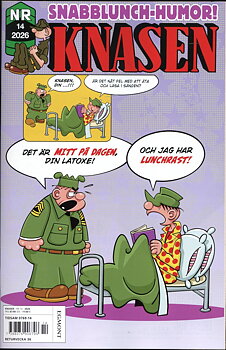 Knasen nr 14 2026, Snabblunch-humor!