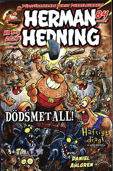 Herman Hedning nr 3/4 2026, Dödsföraktande debilt dubbelnummer!