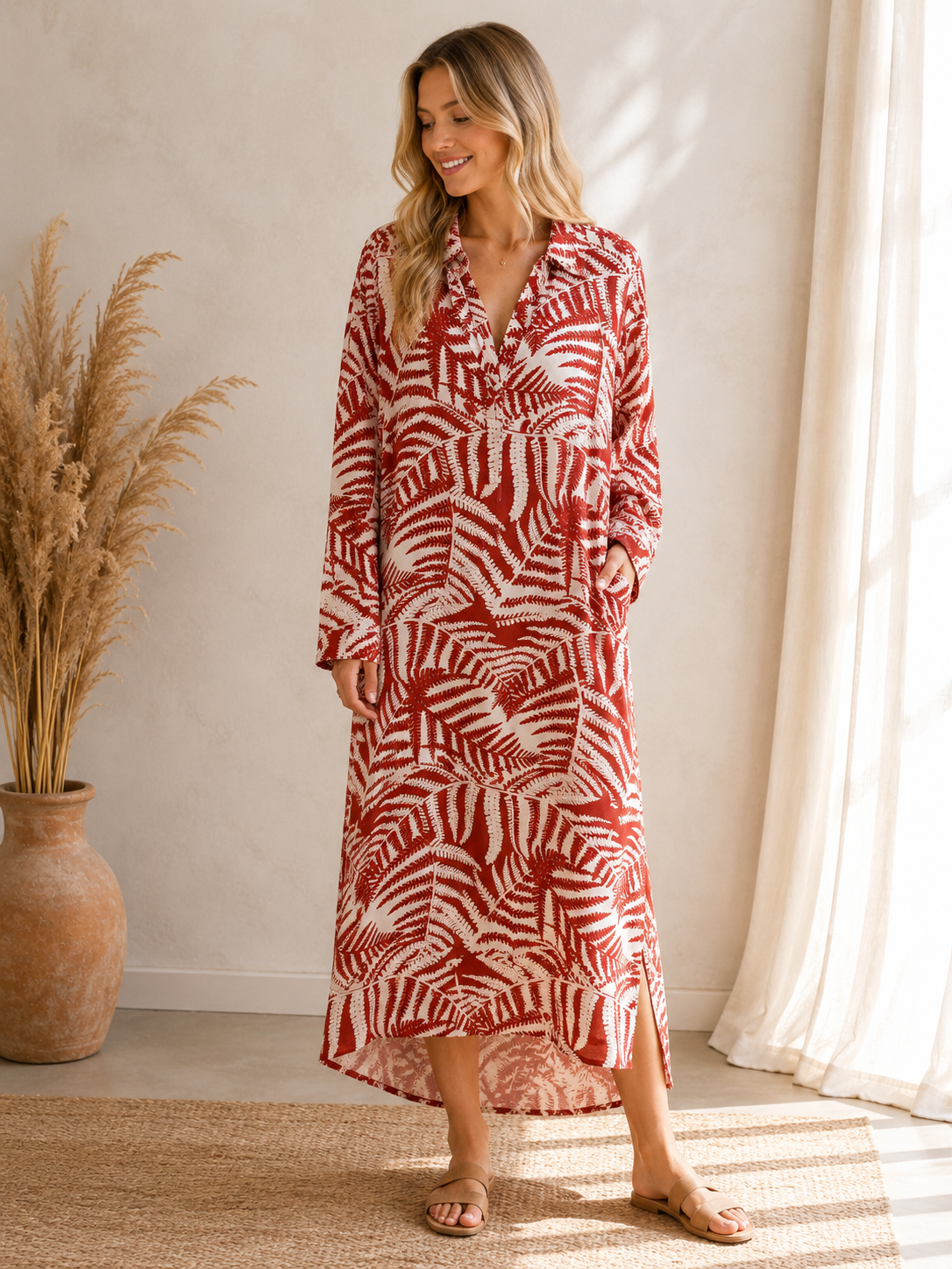 Ginger Dress m Krage