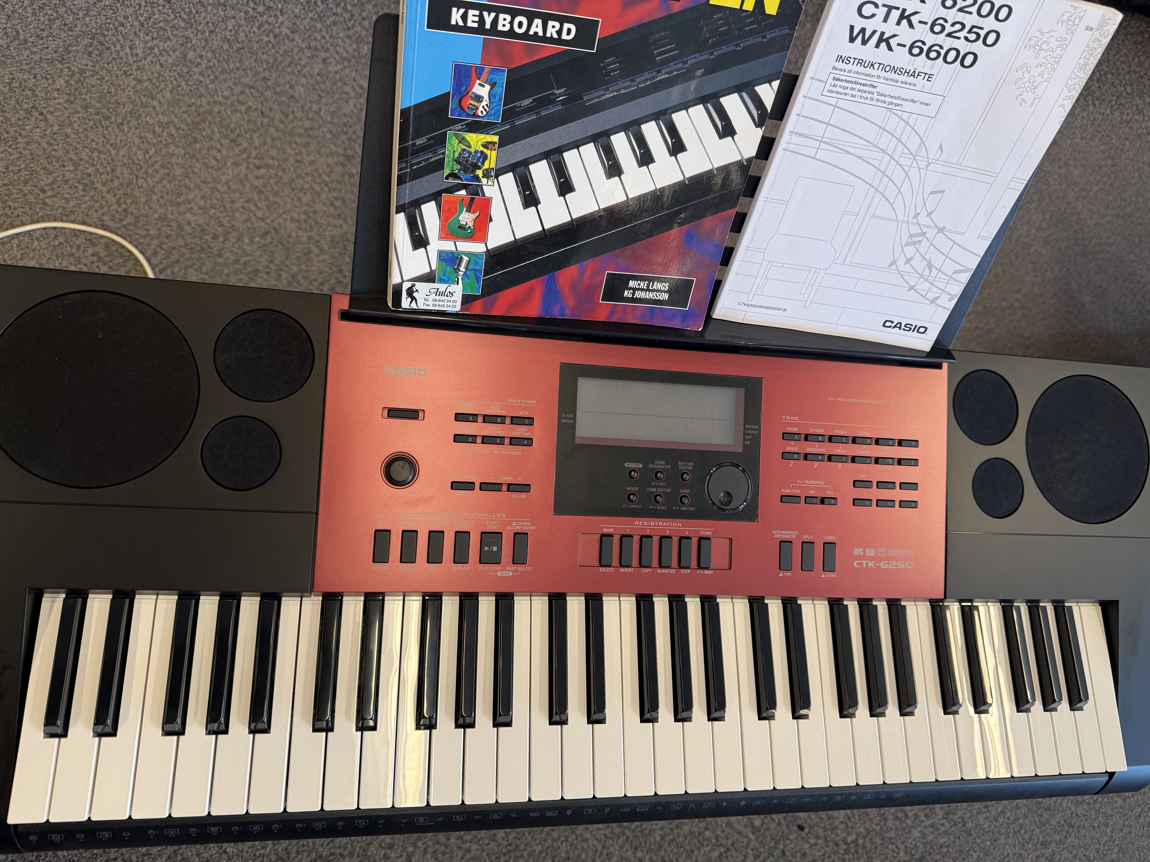 Casio CTK-6250 inkl tillbehör - 4