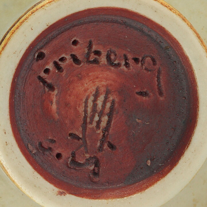 ベルント・フリーベリ  一点もの  緑色のベース  4,5cm  1965年