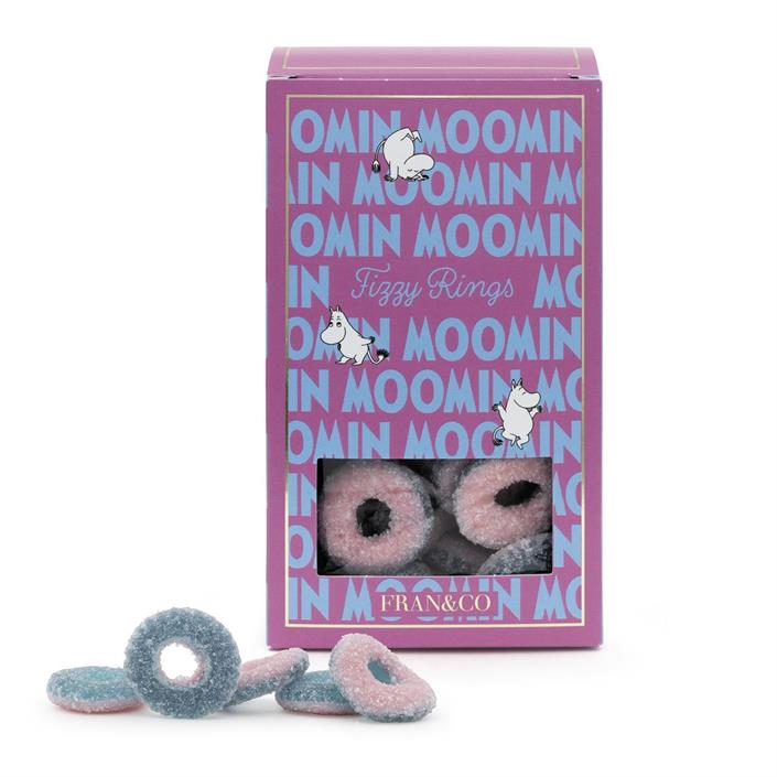 Moomin Fizzy Rings 140 g