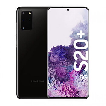 Samsung Galaxy S20 Plus 5G SM-G986B Dual SIM 12GB RAM 128GB - 1 År Garanti Begagnad i Nyskick - Svart