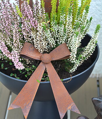 Rostigt rosett 15 cm