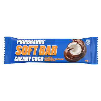 Probrands Softbar Creamy Coconut 40g 15kpl