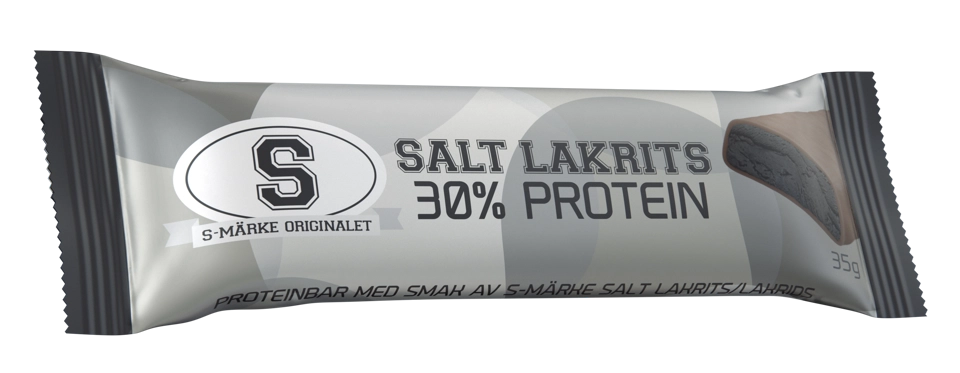 S-Märke Bar Suola Lakritsi 35g 20kpl