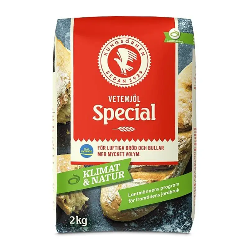 Kungsörnen Specialvetemjöl 2kg 6st