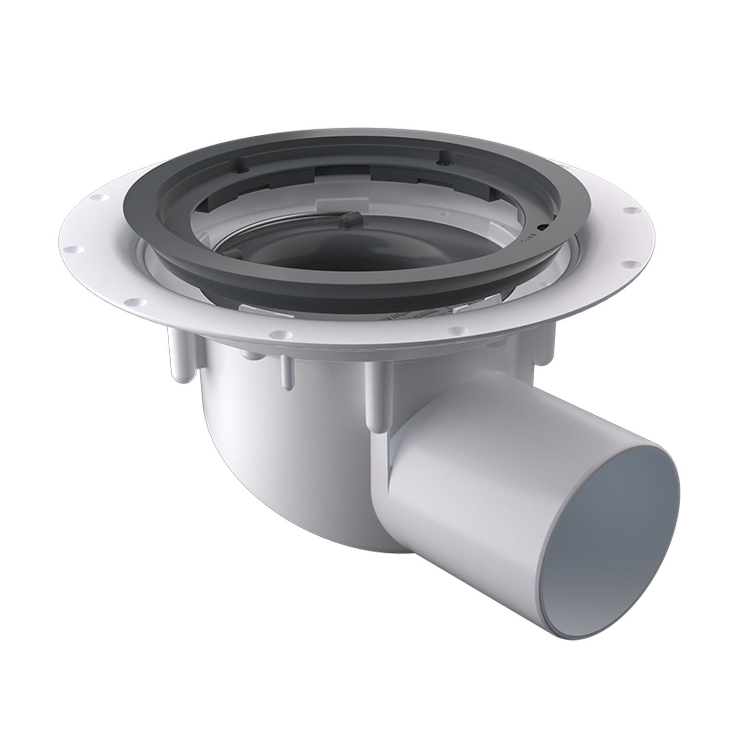 Golvbrunn Faluplast Ida 75mm sidoutlopp - 2
