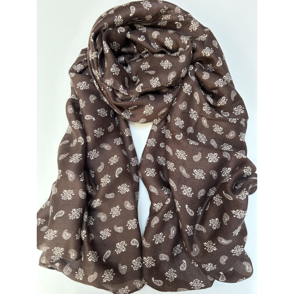 Scarf brown