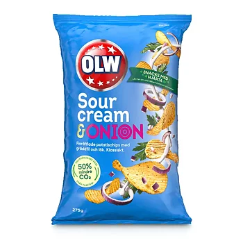 OLW  Sour Cream & Onion  275g 18st  