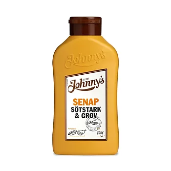 Johnny's Sötstark Grov Senap 500g 6st