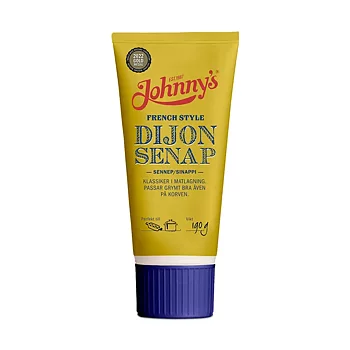 Johnny's Dijonsenap 190g 10st