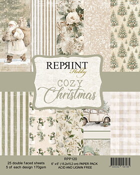 Paperpack Reprint - Cozy Christmas  Collection -  6x6