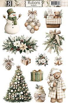 Rubons Reprint - Cozy Christmas    -  11x16 cm