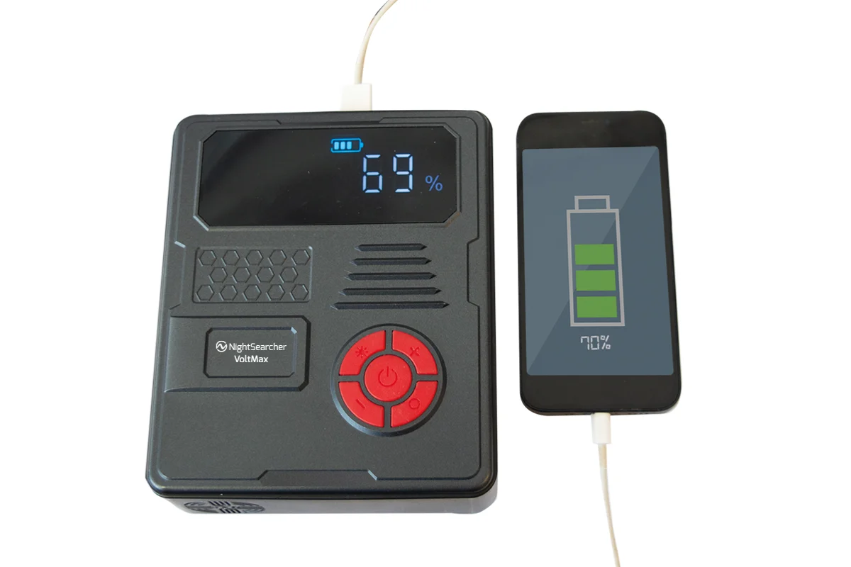 NightSearcher VoltMax Jump Starter+ AirPump - 5