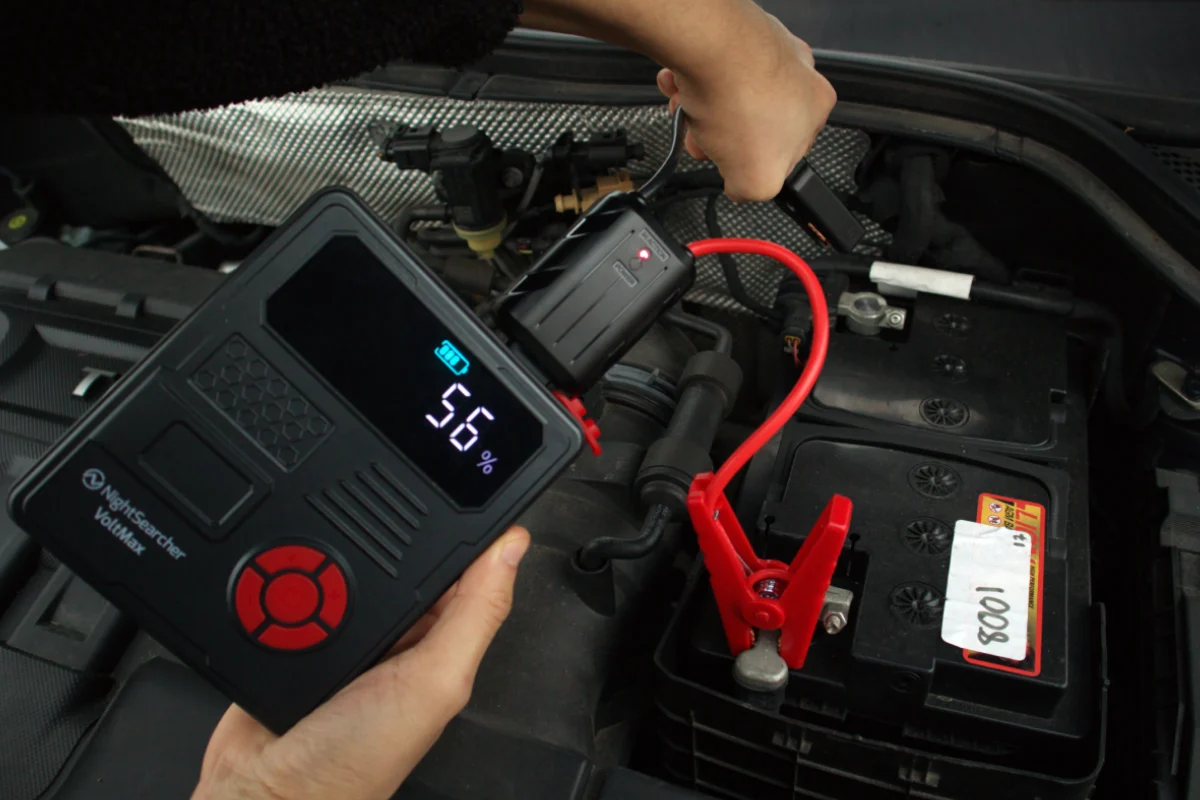 NightSearcher VoltMax Jump Starter+ AirPump - 14