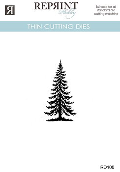 Dies Reprint - Cozy Christmas  Liten Gran  