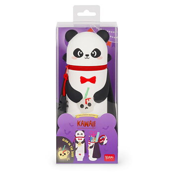 Penalhus af silikone, Kawaii, Panda "Bam-Boo", DETTE PRODUKT HAR PLANLAGT LEVERING I BEGYNDELSEN AF OKTOBER 2026