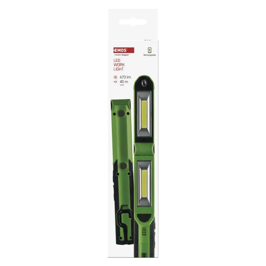 Emos Arbetslampa Vikbar 670LM - 13