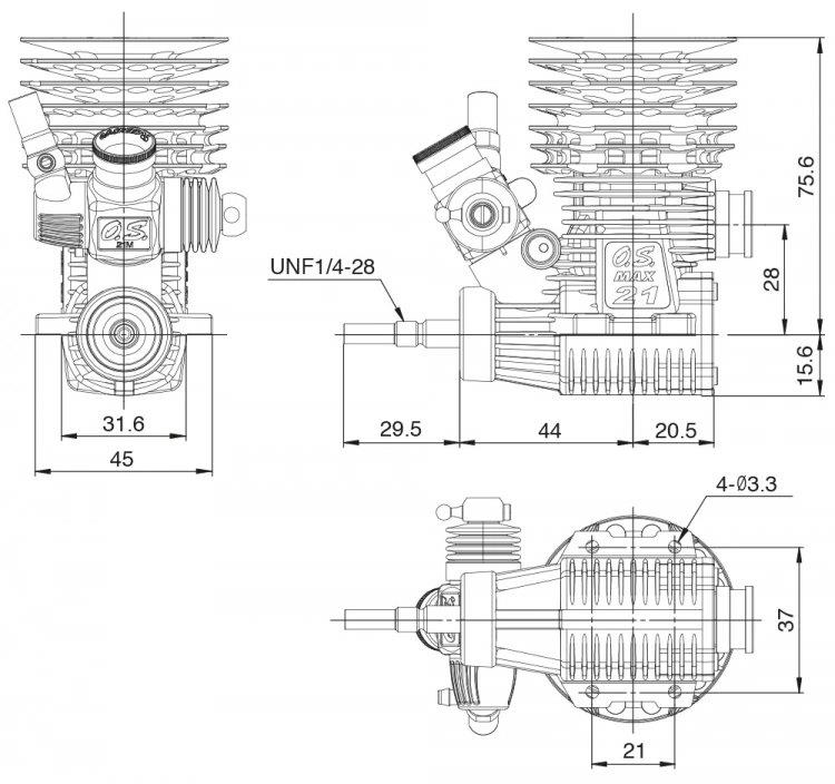 O.S. SPEED R21 Euro II - 12