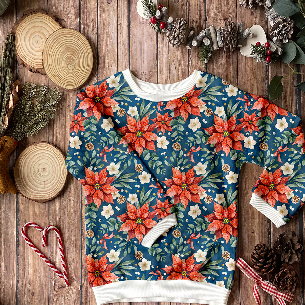 PRE-ORDER! POINSETTIA - BLUE - 3