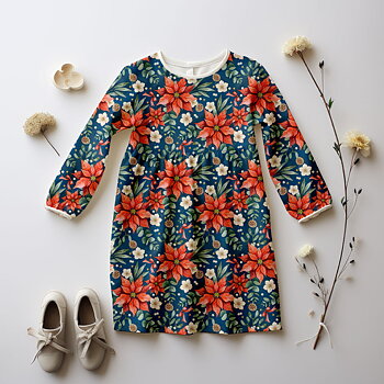 PRE-ORDER! POINSETTIA - BLUE