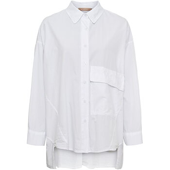 Lissa oversized shirt - white