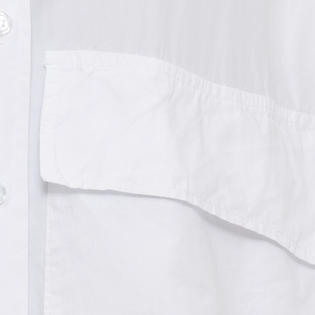 Lissa oversized shirt - white - 2
