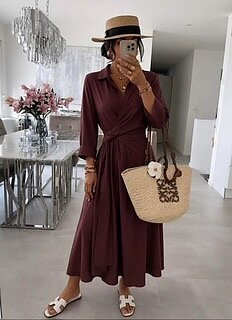 Generation Dress Bordeaux