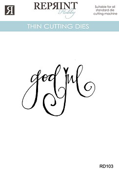 Dies Reprint - Cozy Christmas God Jul