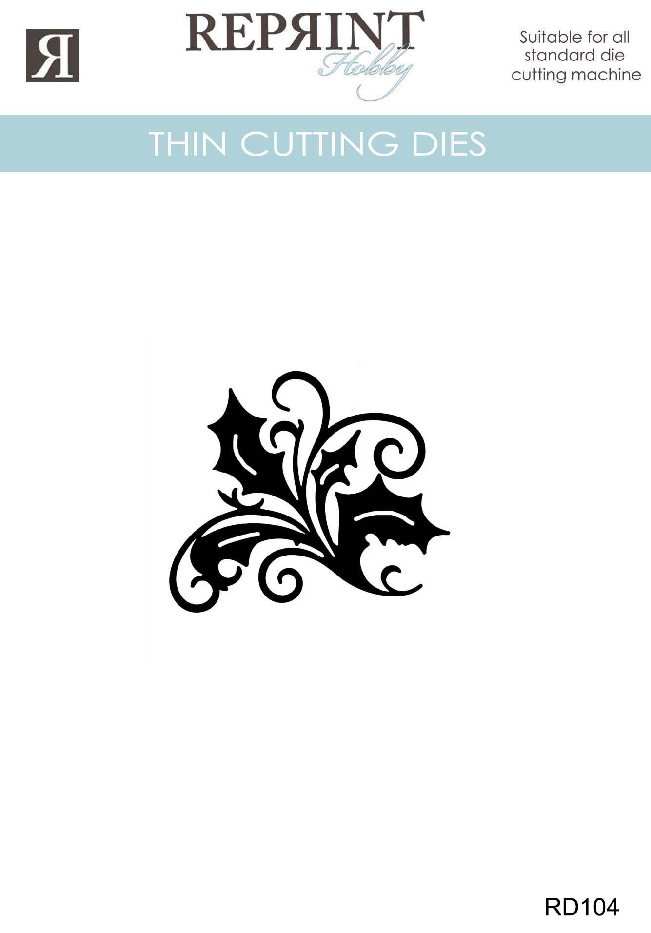 Dies Reprint - Cozy Christmas    Holly