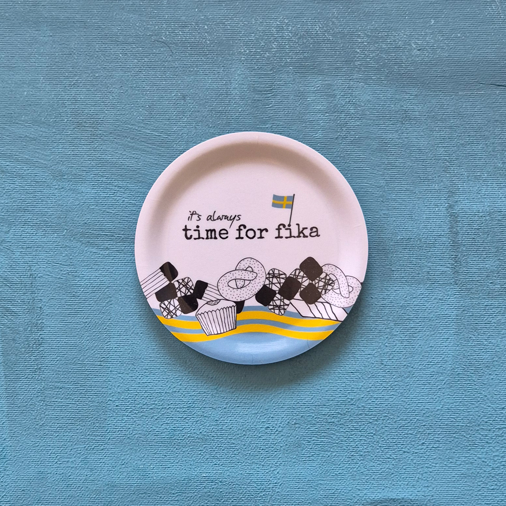coaster/mini tray ALWAYS FIKA  11 cm