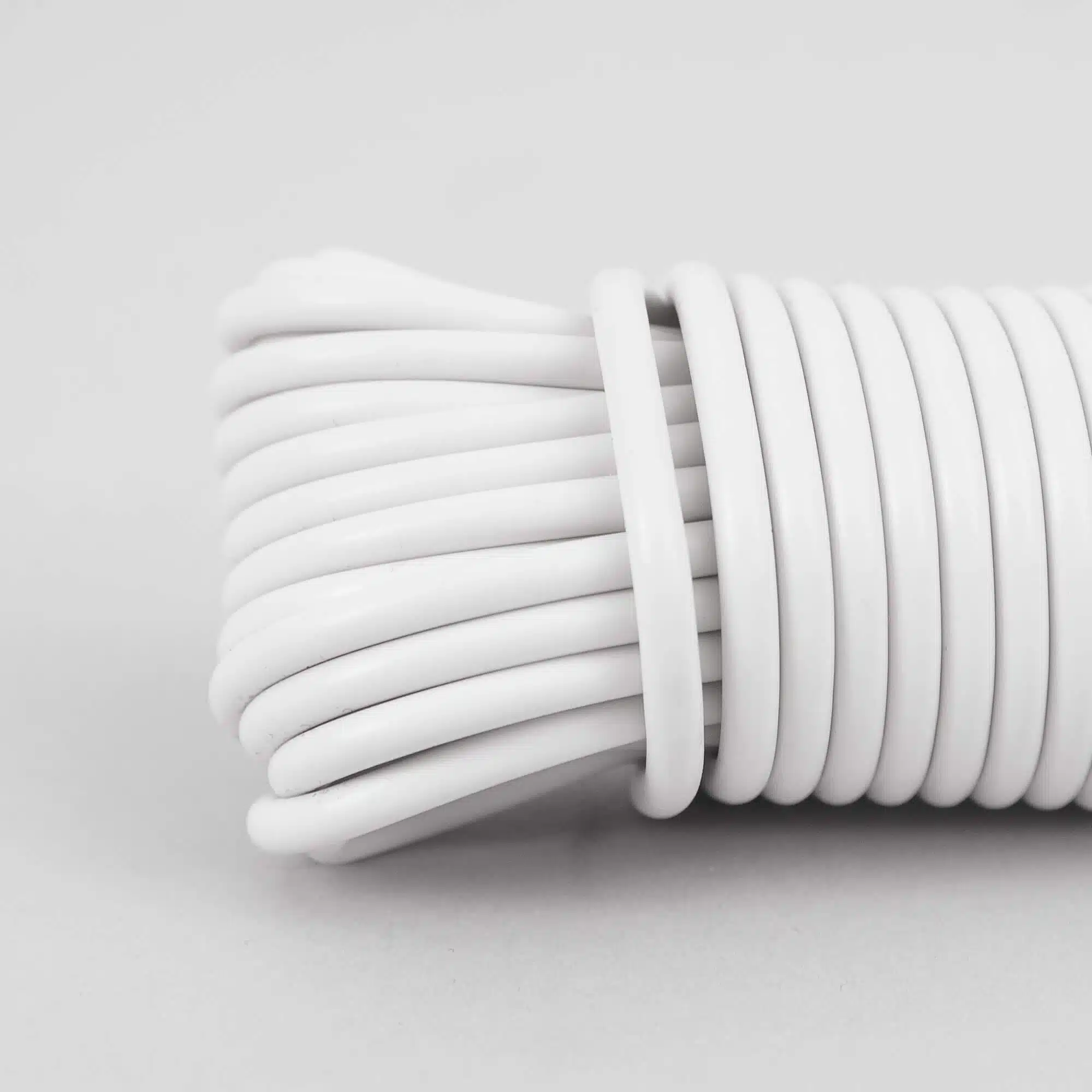 TVÄTTLINA PLASTBELAGD Ø3.6MM x 20M VIT GREPPET - 3