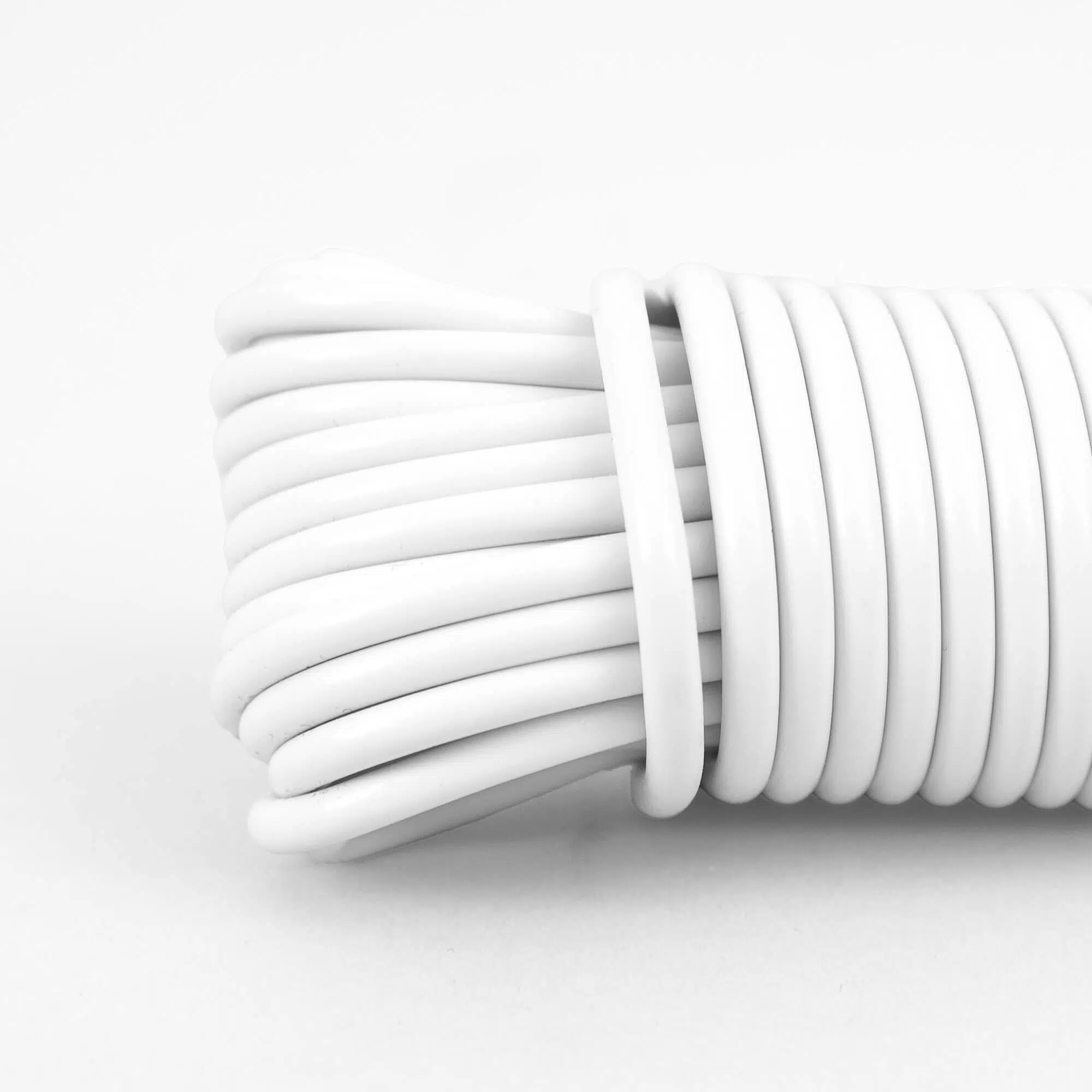 TVÄTTLINA PLASTBELAGD Ø3.6MM x 20M VIT GREPPET - 2