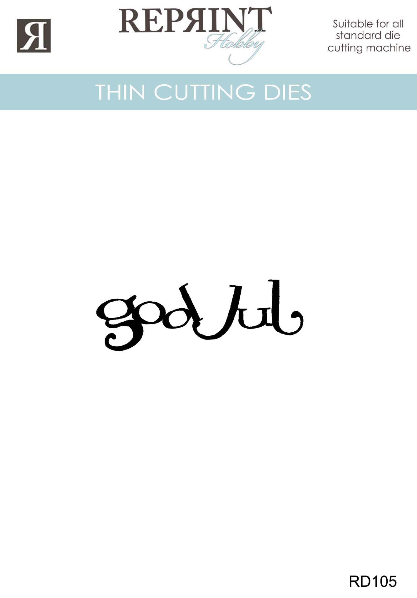 Dies Reprint - Cozy Christmas    God Jul