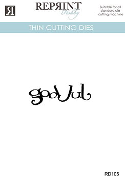 Dies Reprint - Cozy Christmas God Jul