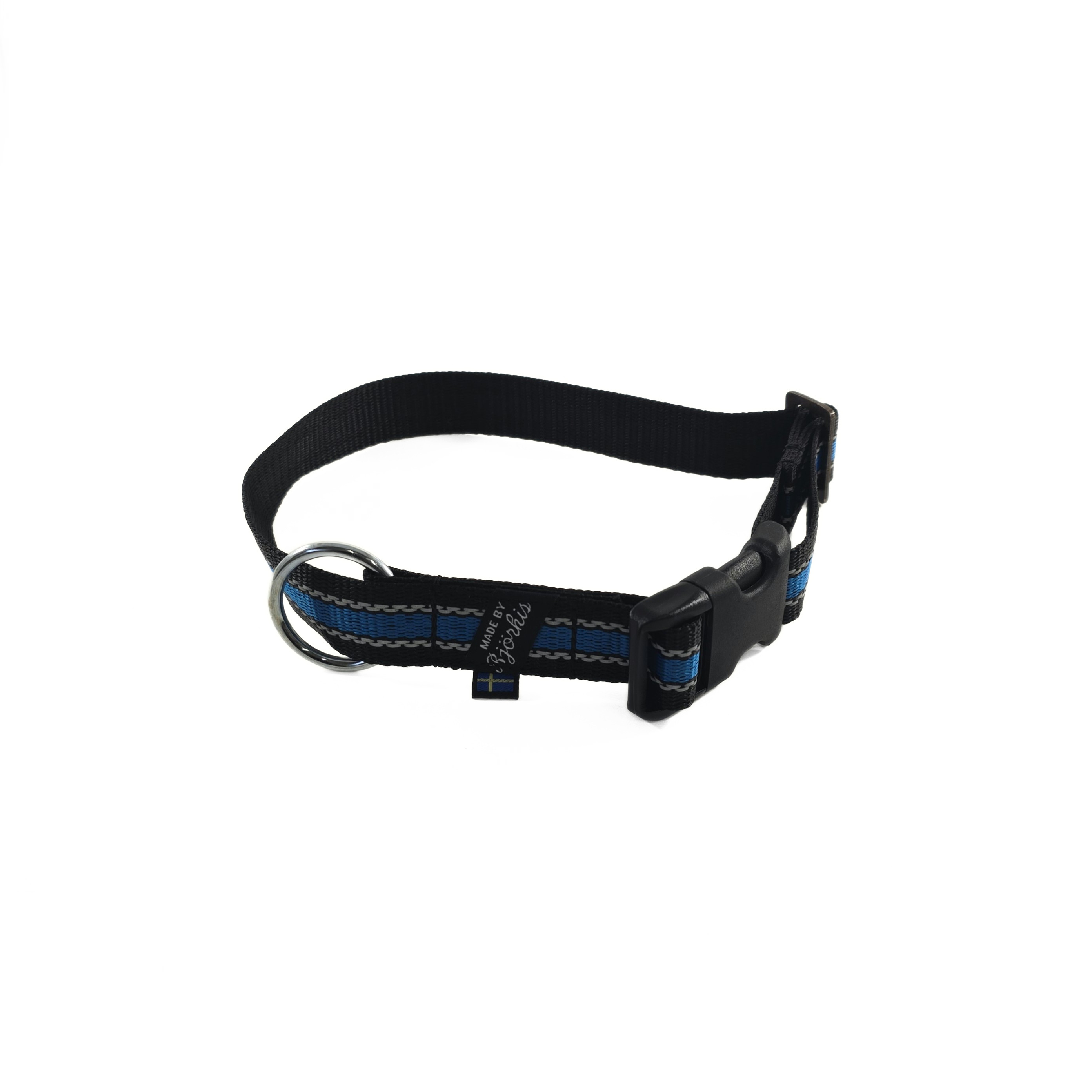 HALSBAND, fast reglerbar med Reflex och knäppe spänne, 25mm band - 6