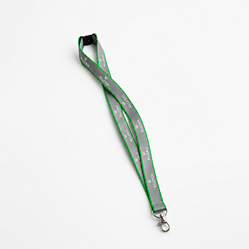 Lanyard with Safety Buckle – Reflective