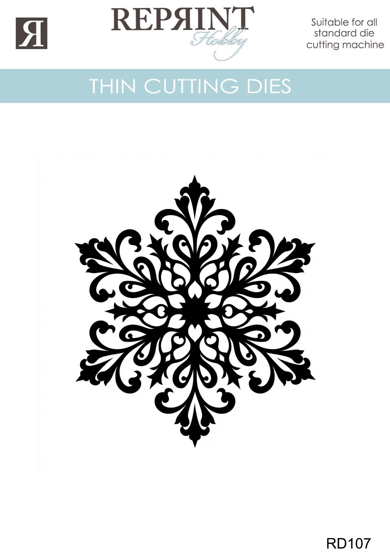 Dies Reprint - Cozy Christmas    Snowflake