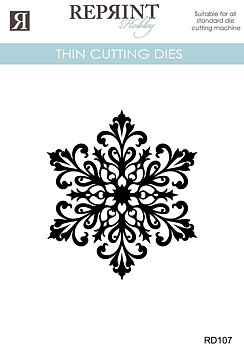 Dies Reprint - Cozy Christmas Snöflinga