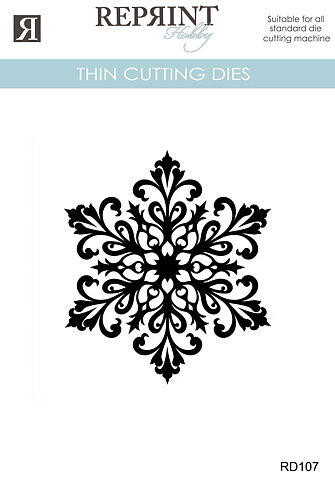 Dies Reprint - Cozy Christmas Snöflinga