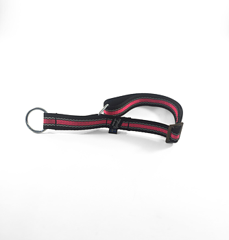 HALSBAND, reglerbar halvstryp med Reflex, 25 mm band