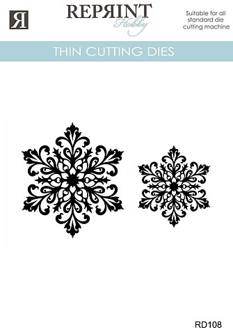 Dies Reprint - Cozy Christmas Snöflinga