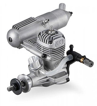 O.S. MAX-15LA-S 2.49cc 2-Takts Motor med Ljuddämpare C/L
