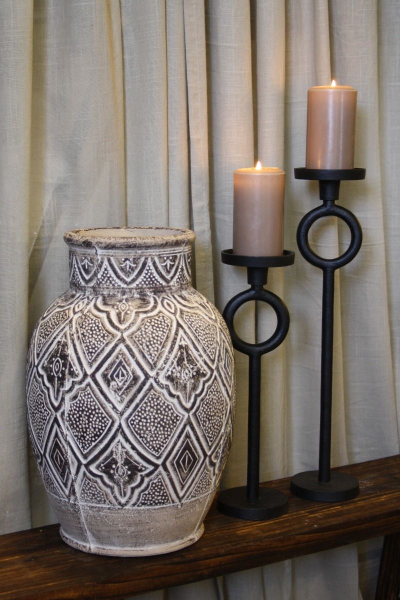 Urna Brun/Svart/Beige Mönstrad - 3