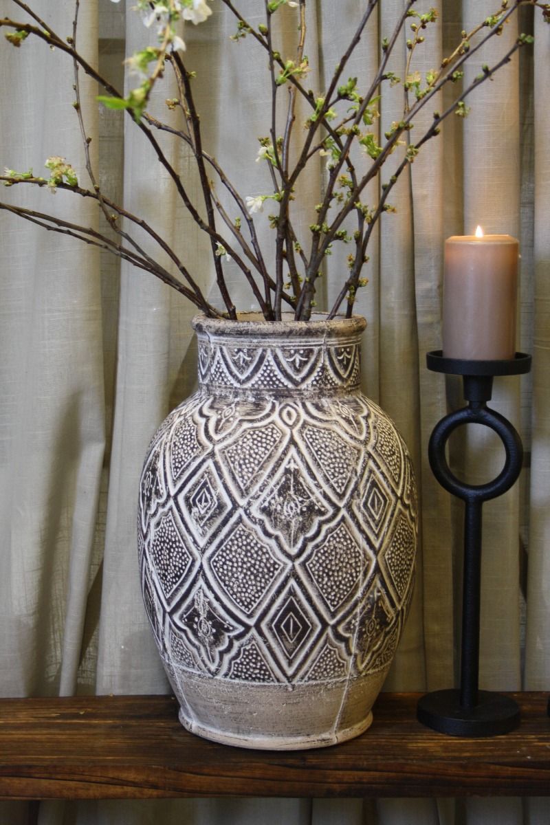 Urna Brun/Svart/Beige Mönstrad - 4