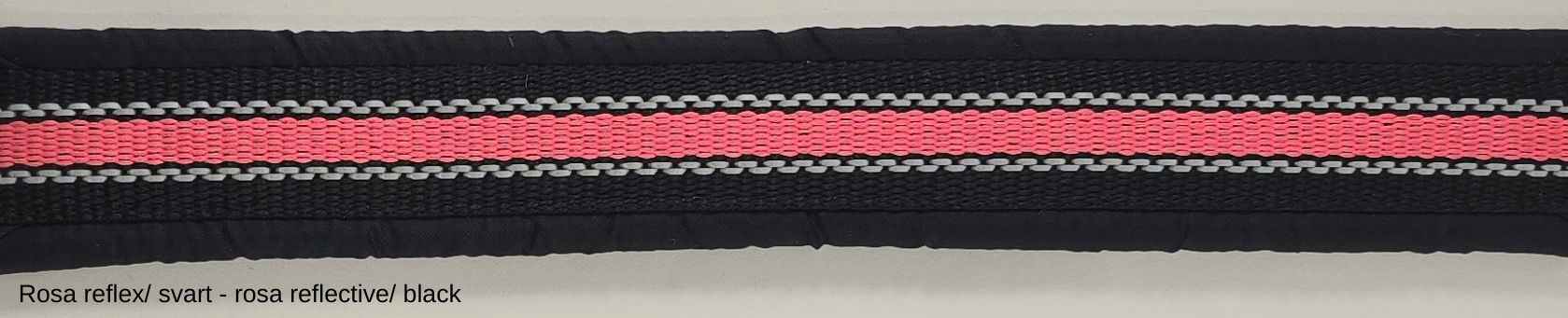 HALSBAND polstrad halvstryp med NY REFLEX, 25mm band - 5